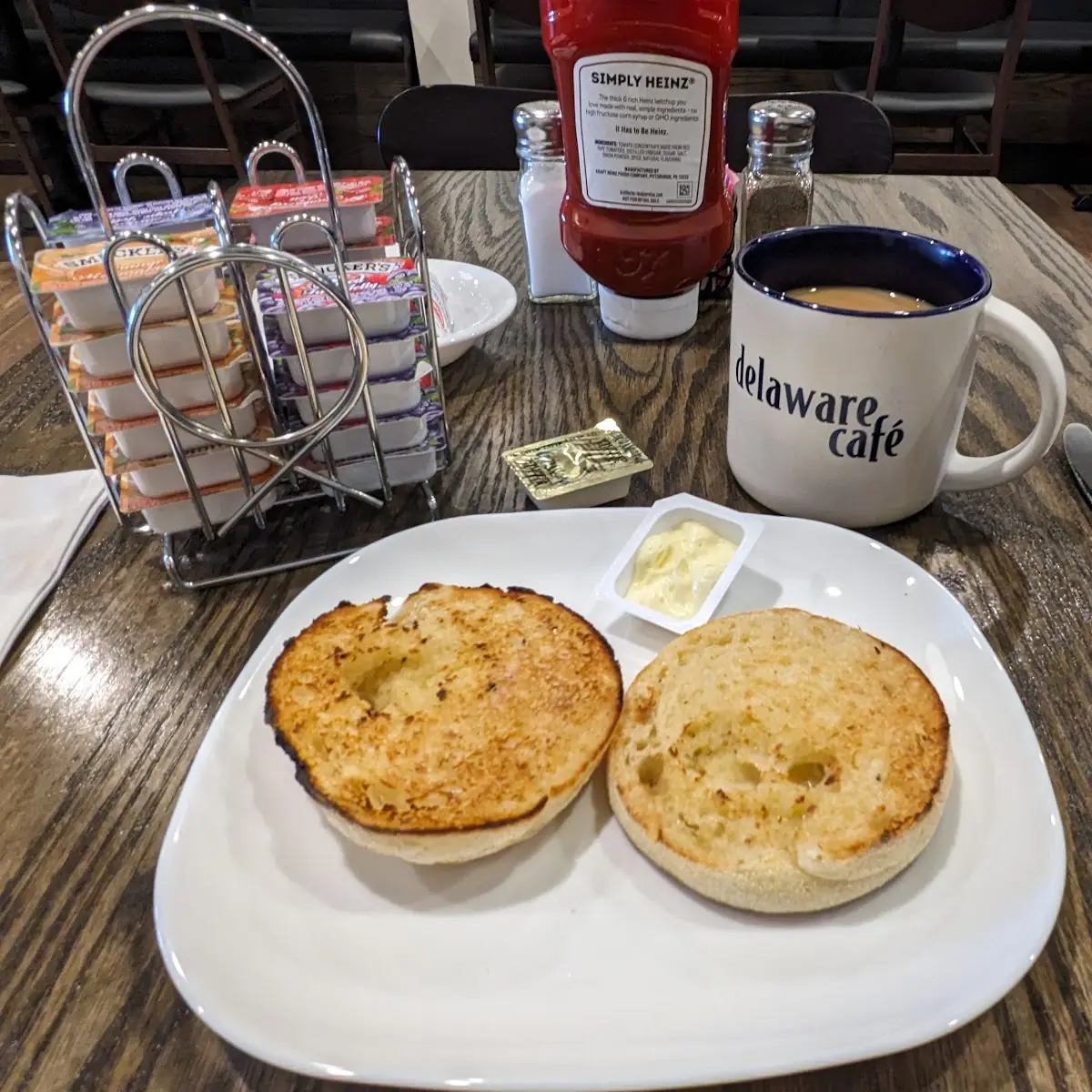 English Muffin with Coffee