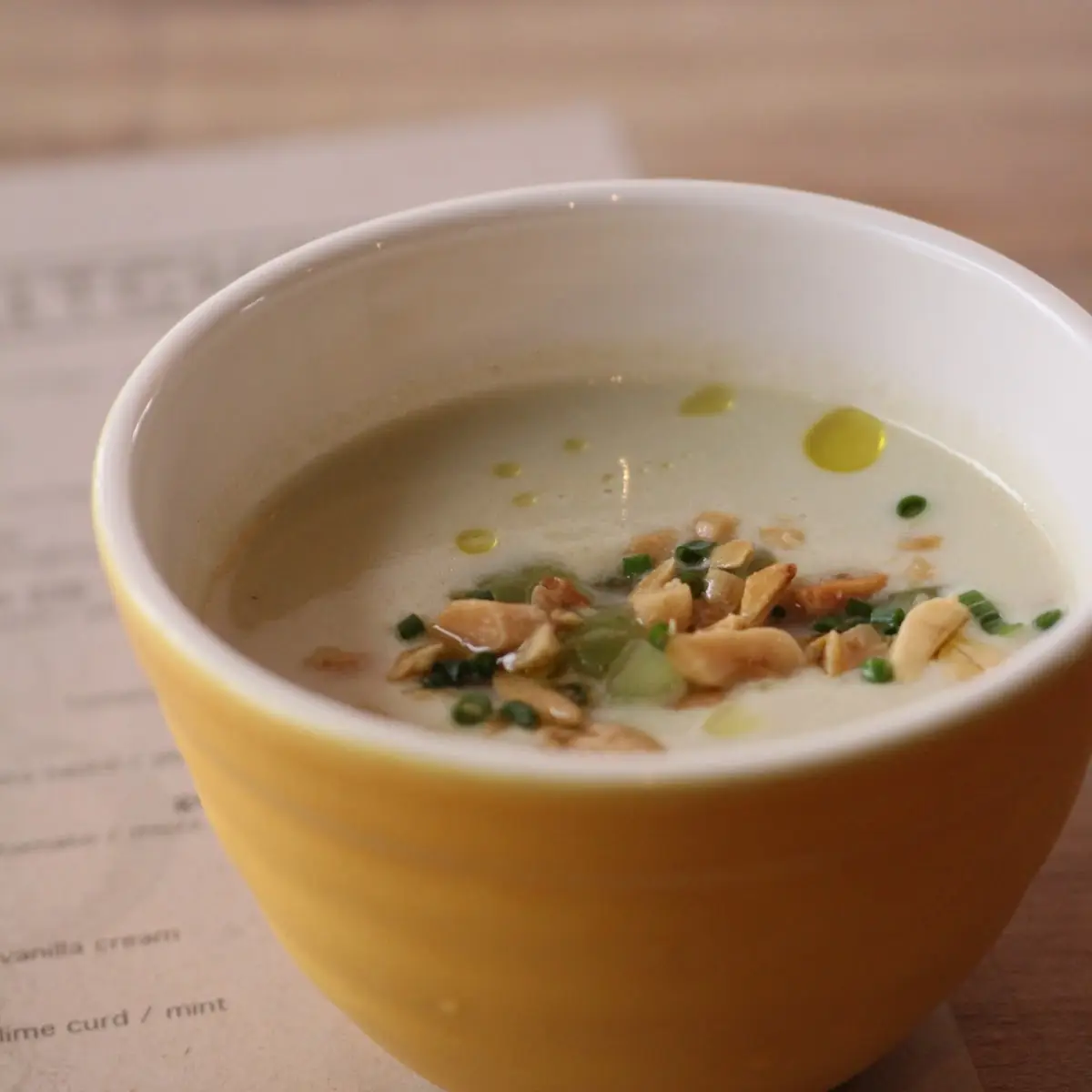 Chilled Spring Onion Soup
