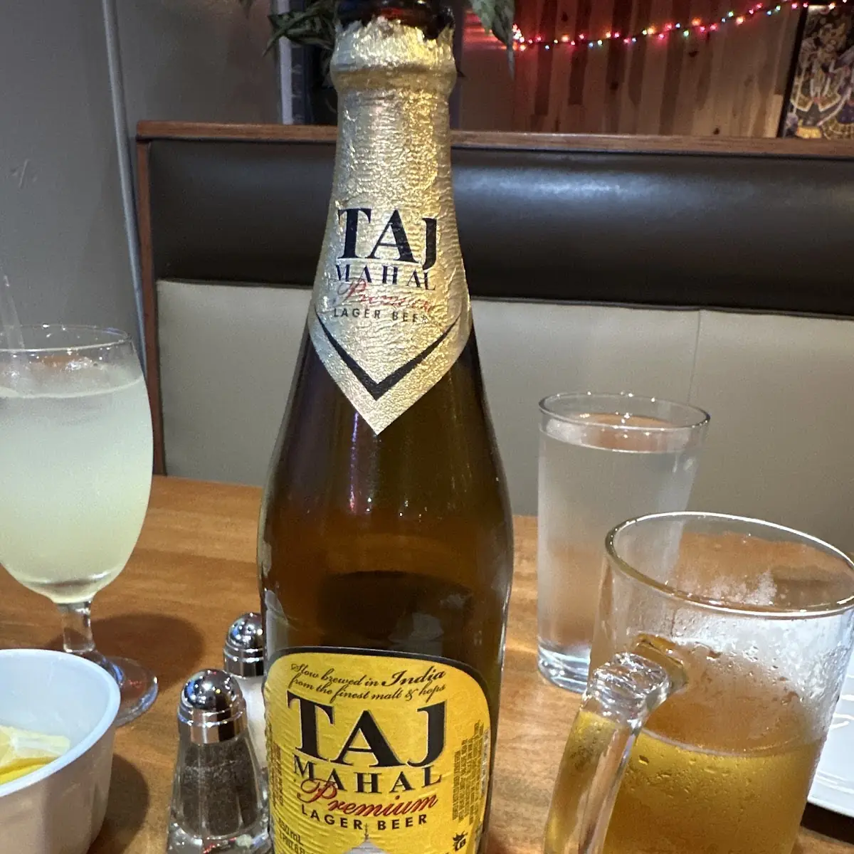 Taj Mahal Lager Beer Bottles