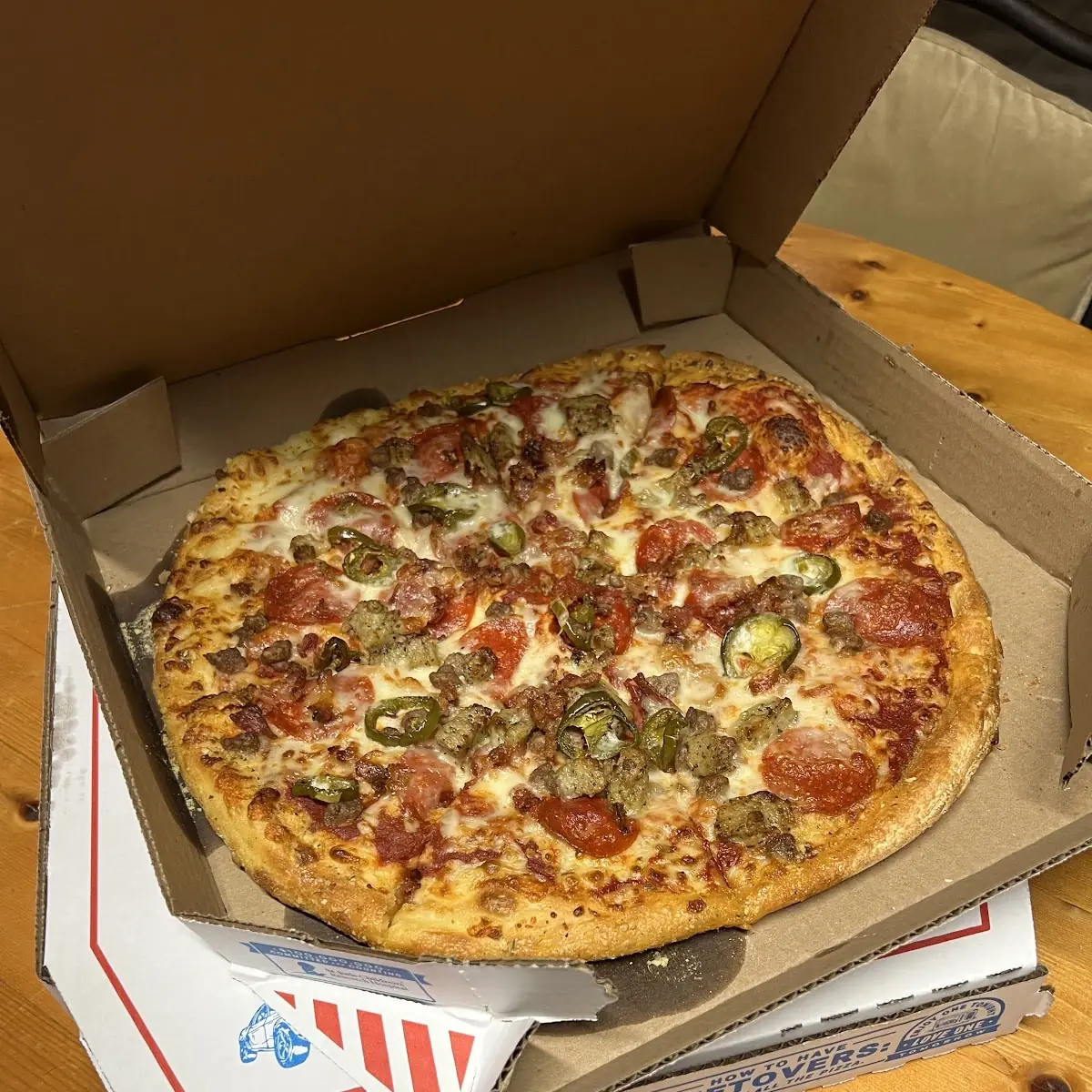 Pizza Meat Lovers Pizza