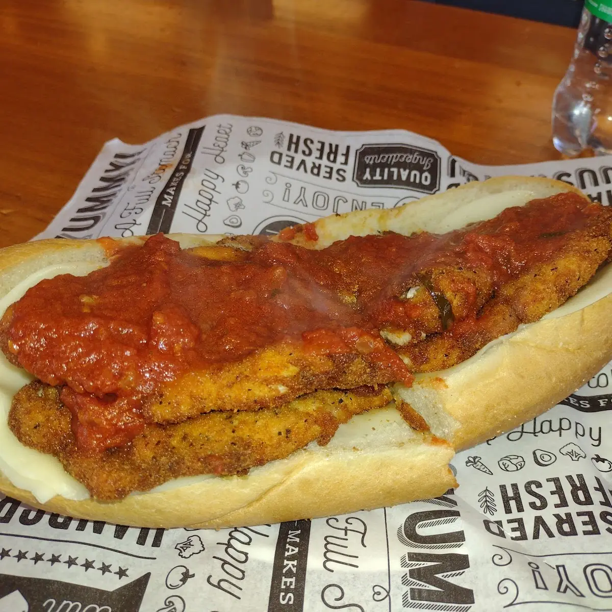 Chicken Parmigiana Sub
