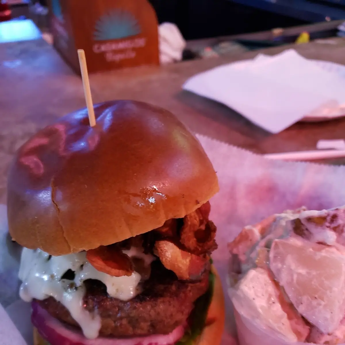 Mushroom & Swiss Burger