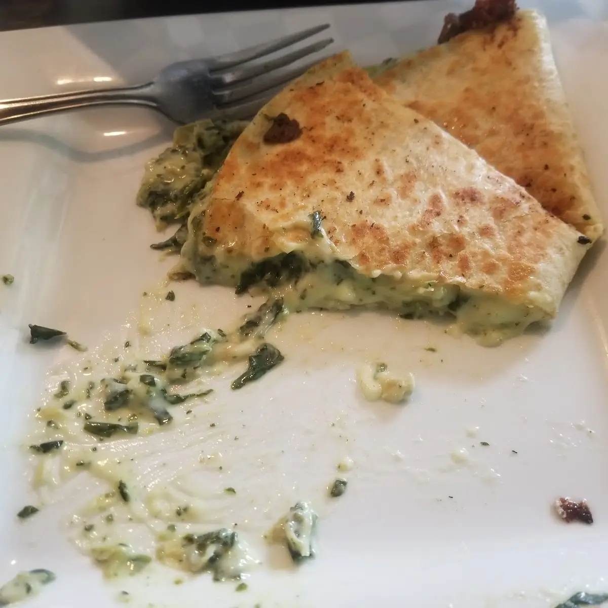 Spinach Quesadilla