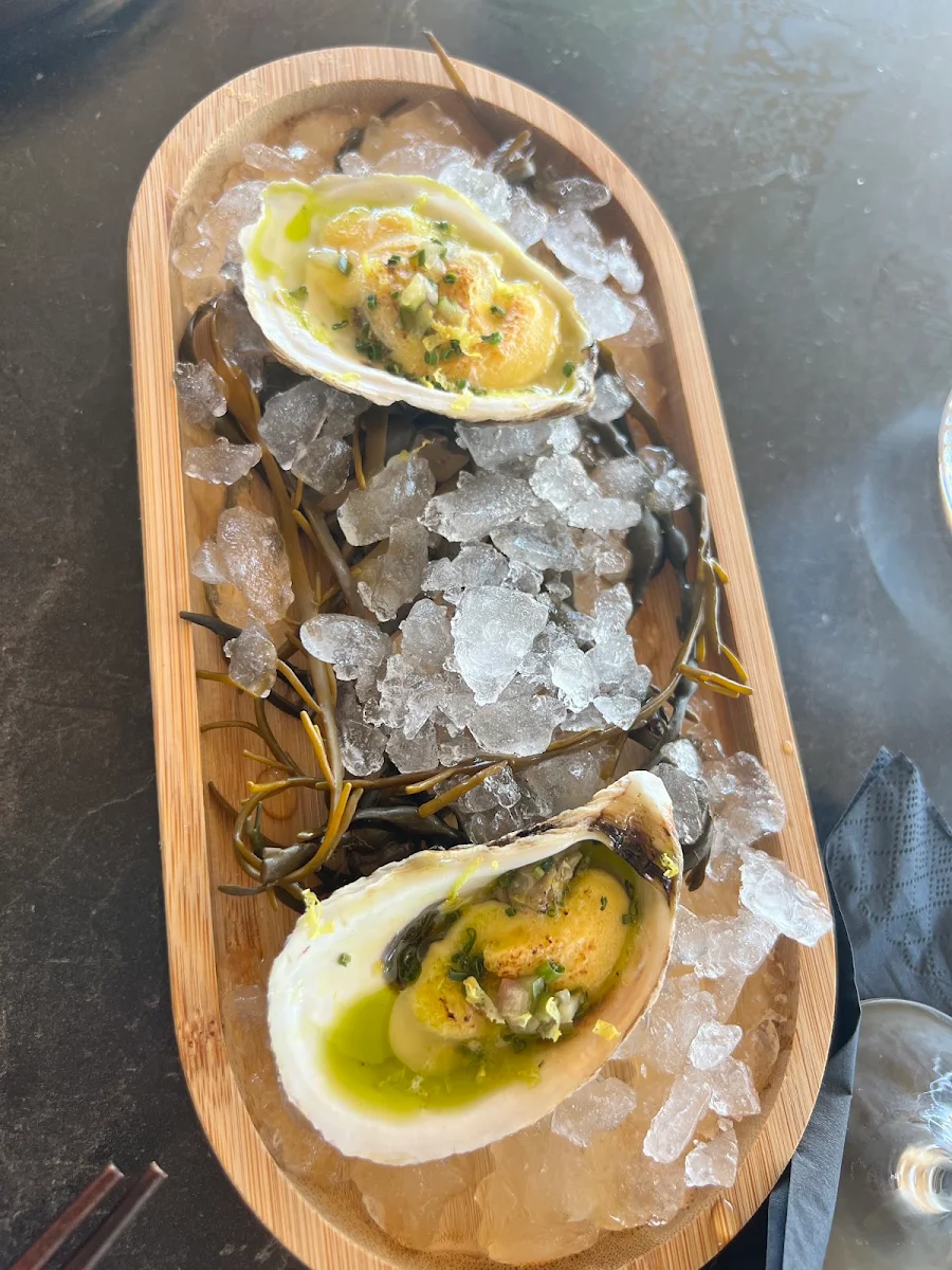Flame Kissed East Coast Oysters