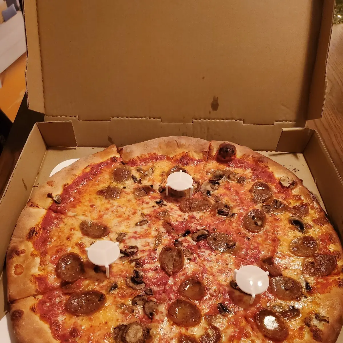 Sausage and Mushroom Pizza