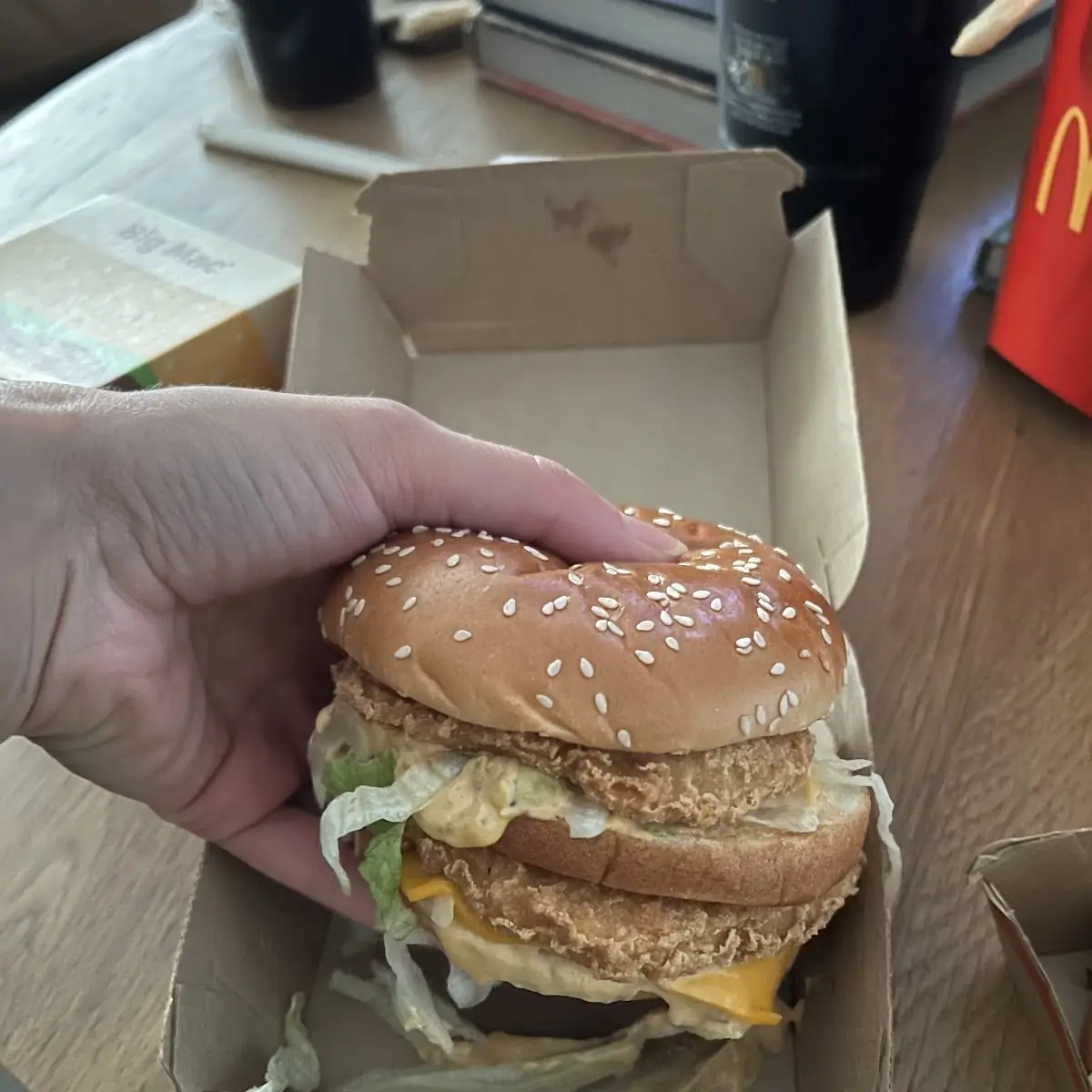 Chicken Big Mac and Cheese