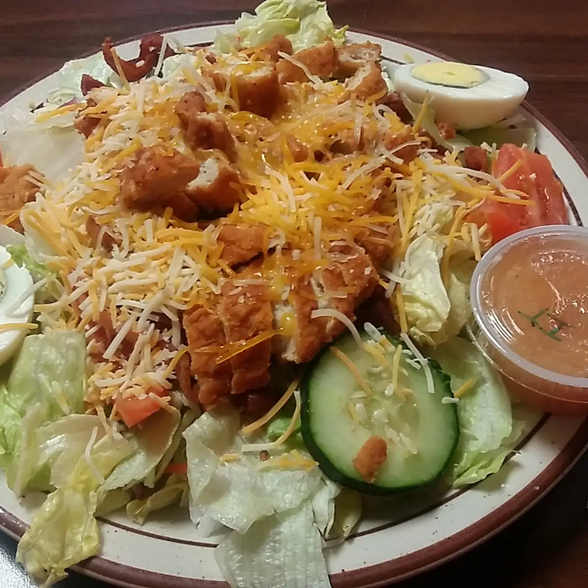 Fried Chicken Salad