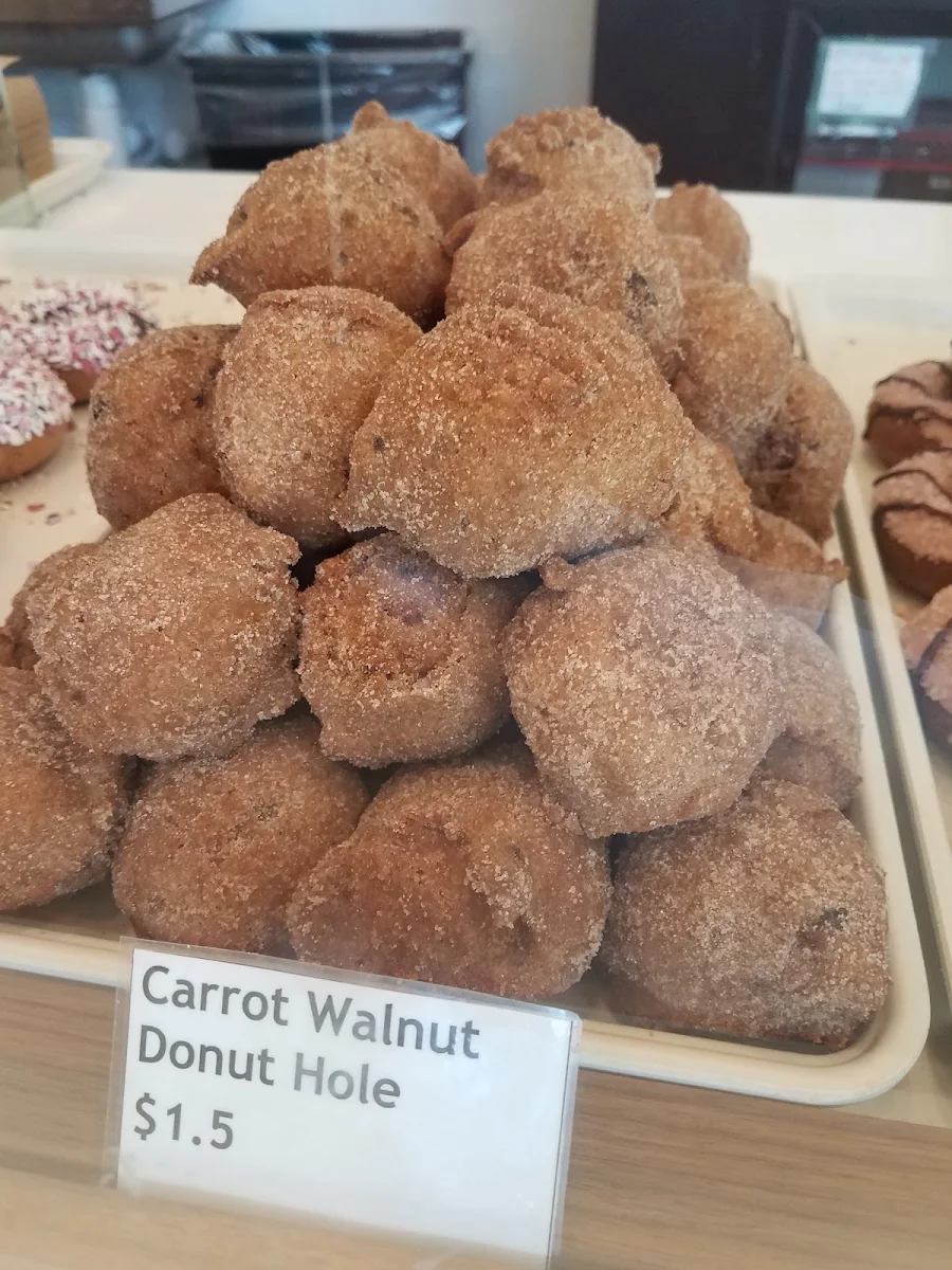 Carrot Walnut Donut Holes