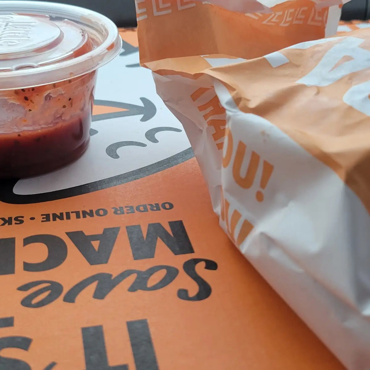 Crazy Sauce Almost Empty and He Said It Was Normal