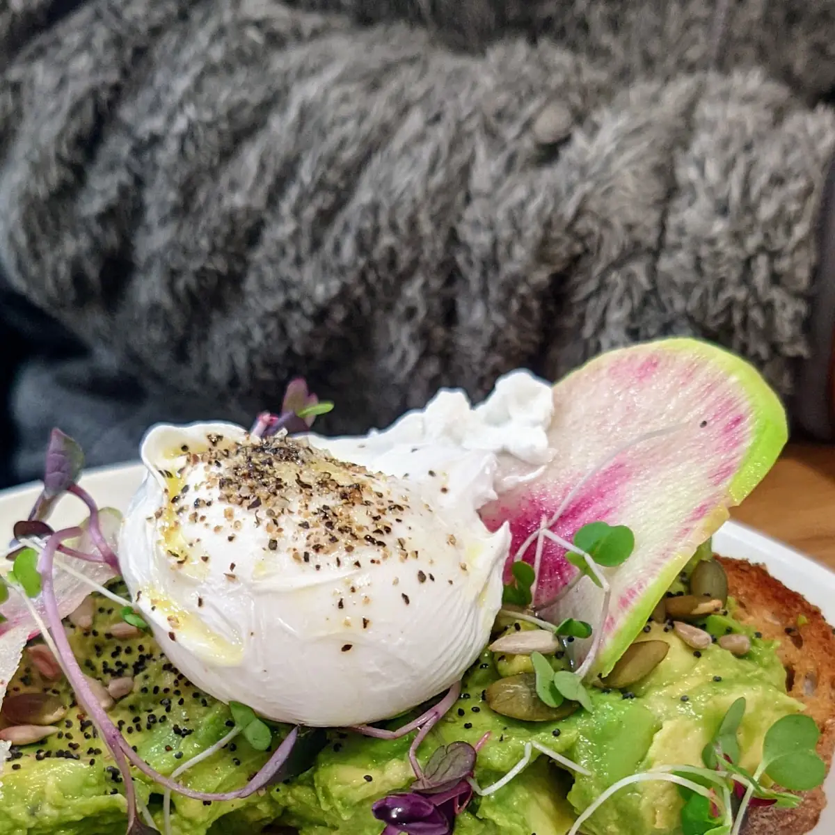 Avocado Toast with Poached Egg