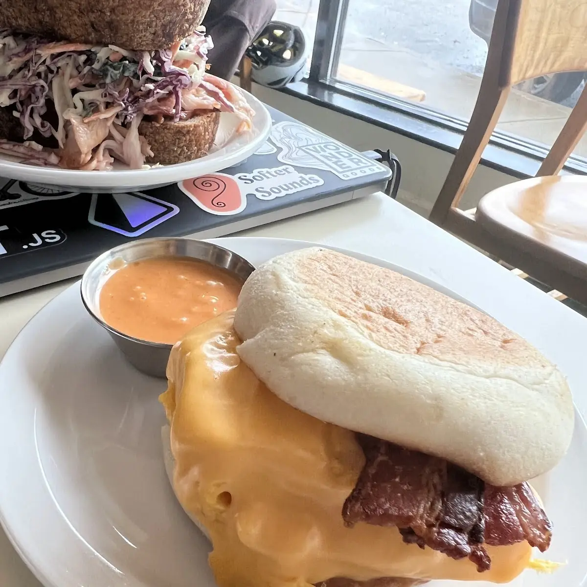 Breakfast Sandwich with Bacon