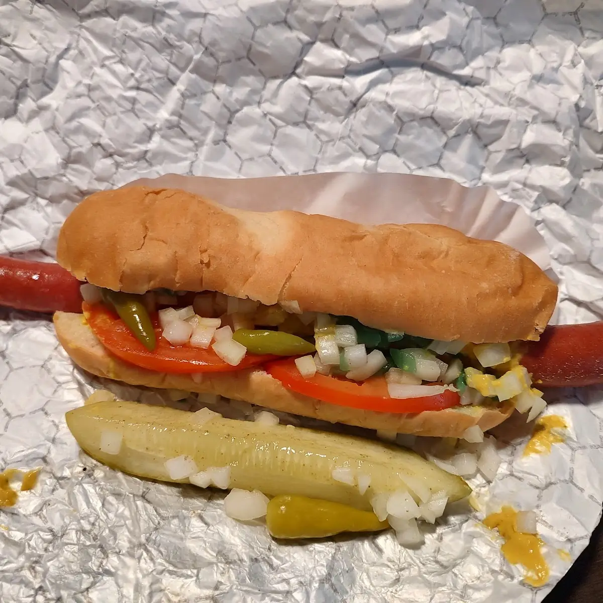 Foot Long Chicago Dog