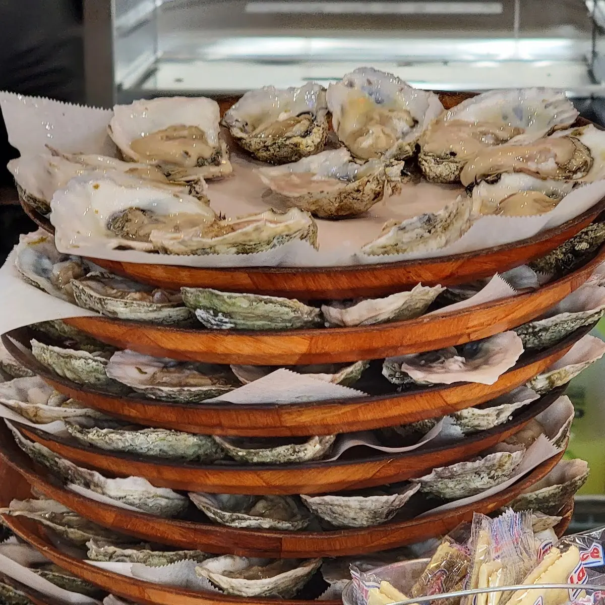 Oysters on Half Shell