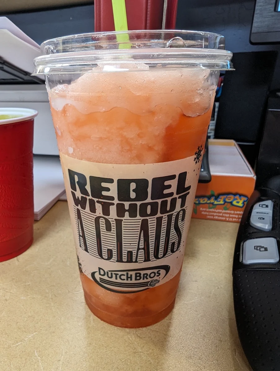 Strawberry Sugar Free Rebel Blended