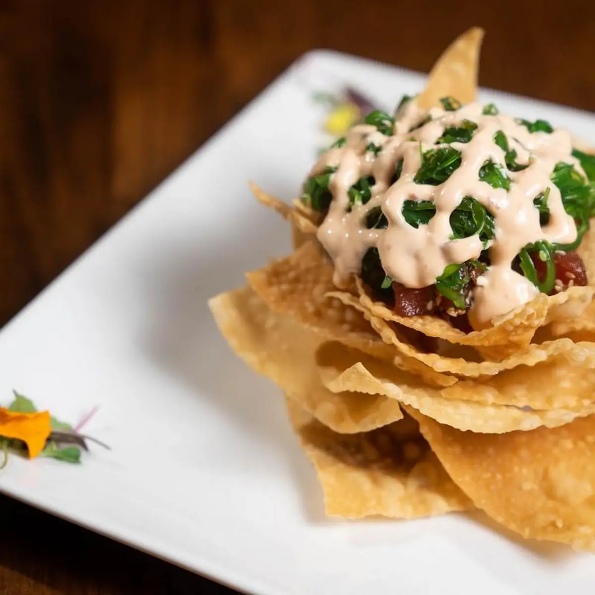 Ahi Tuna Nachos