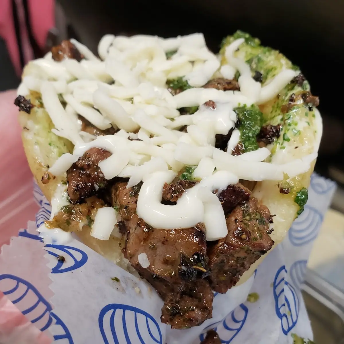 Carne Asada Arepa