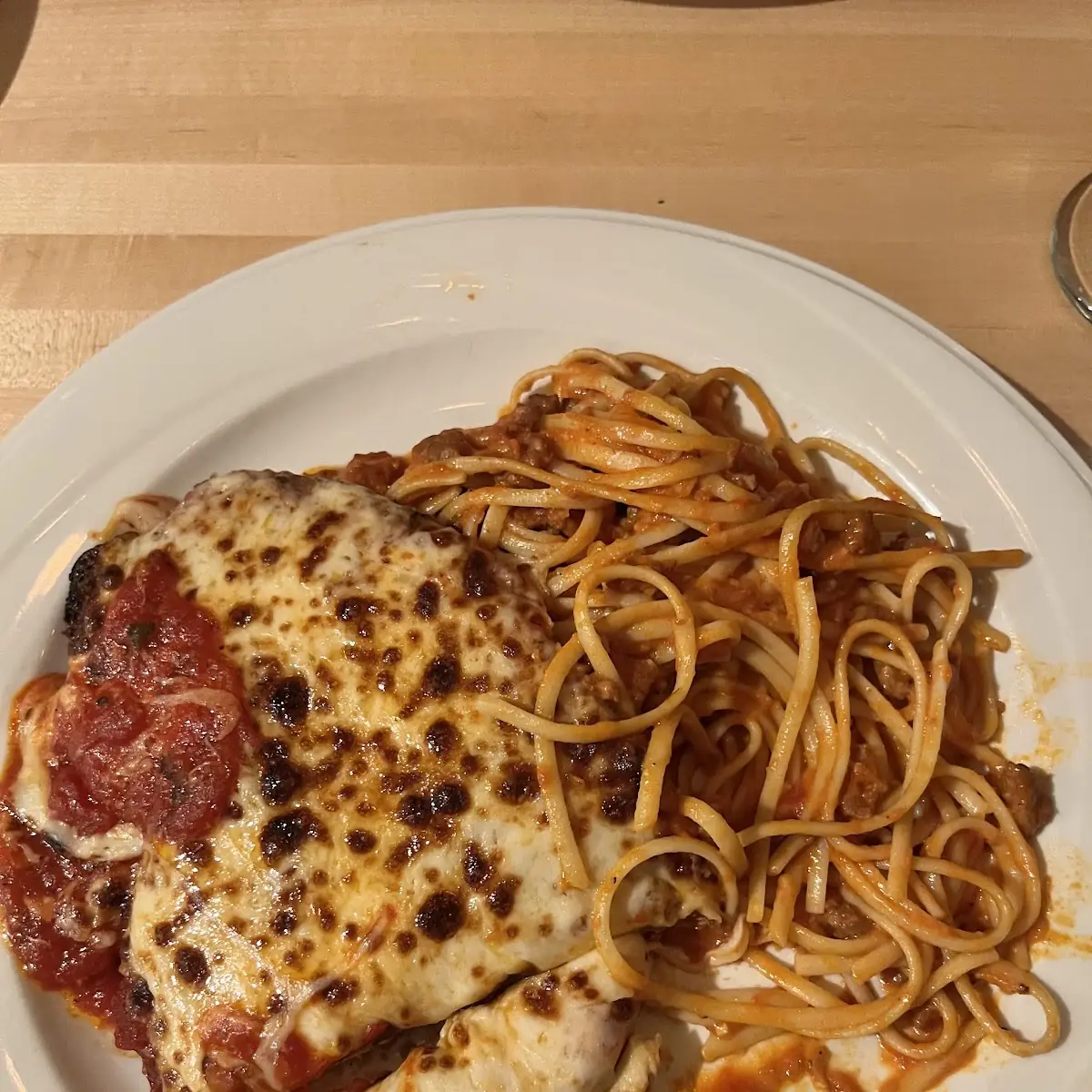 Chicken Parmesan Dinner