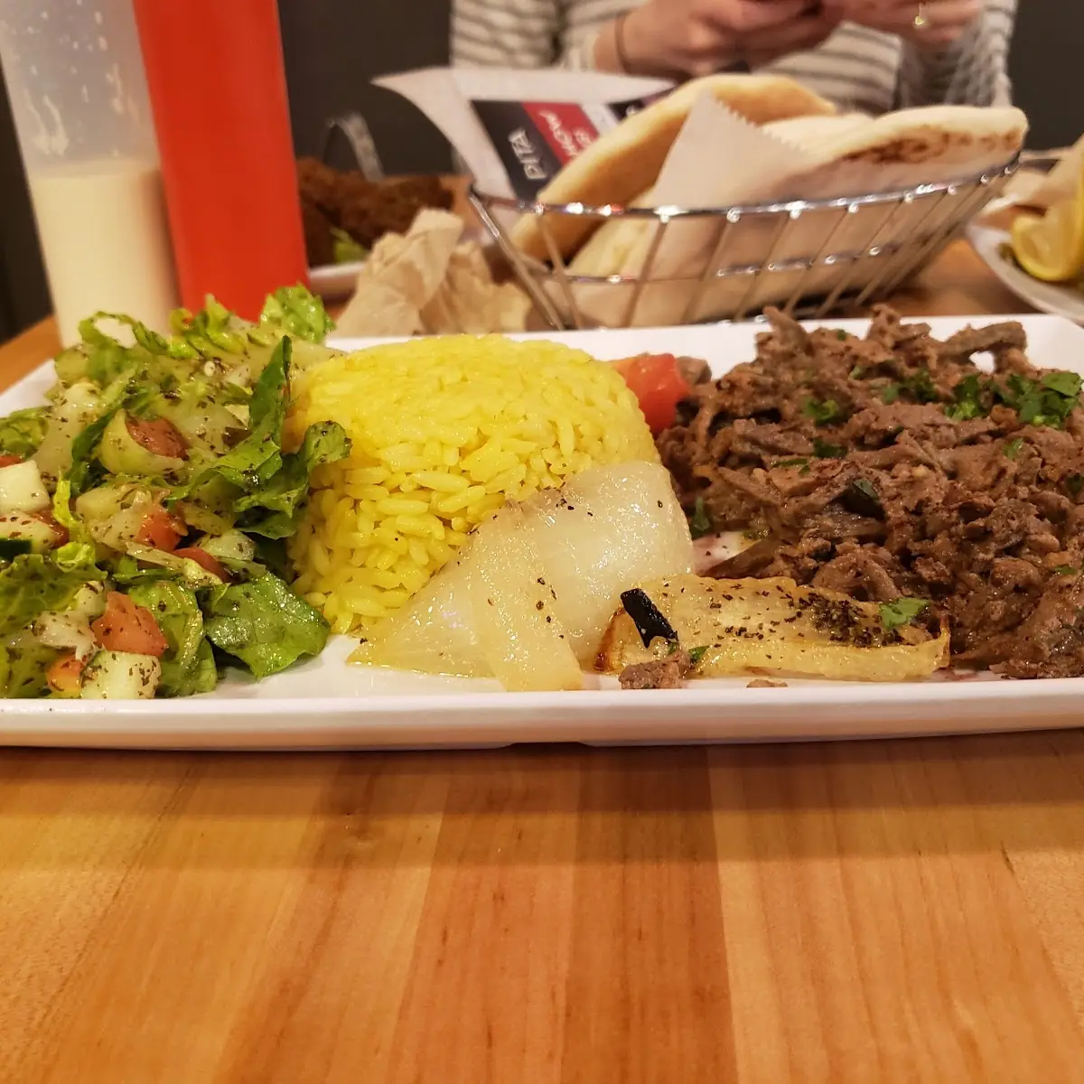 Beef Shawarma Plate