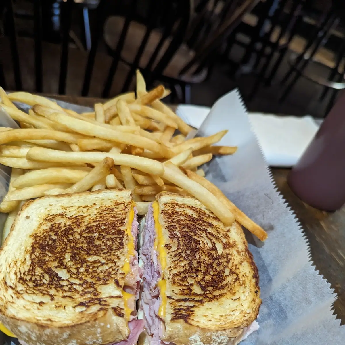 Grilled Ham & Cheese