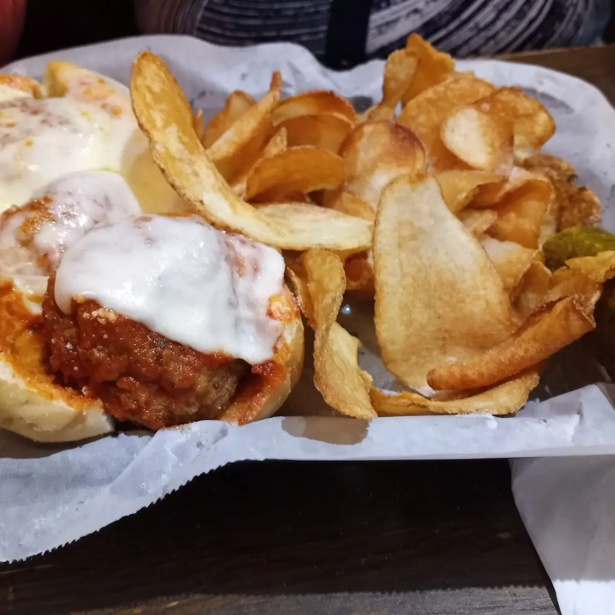 Meatball Parmigiana Sub