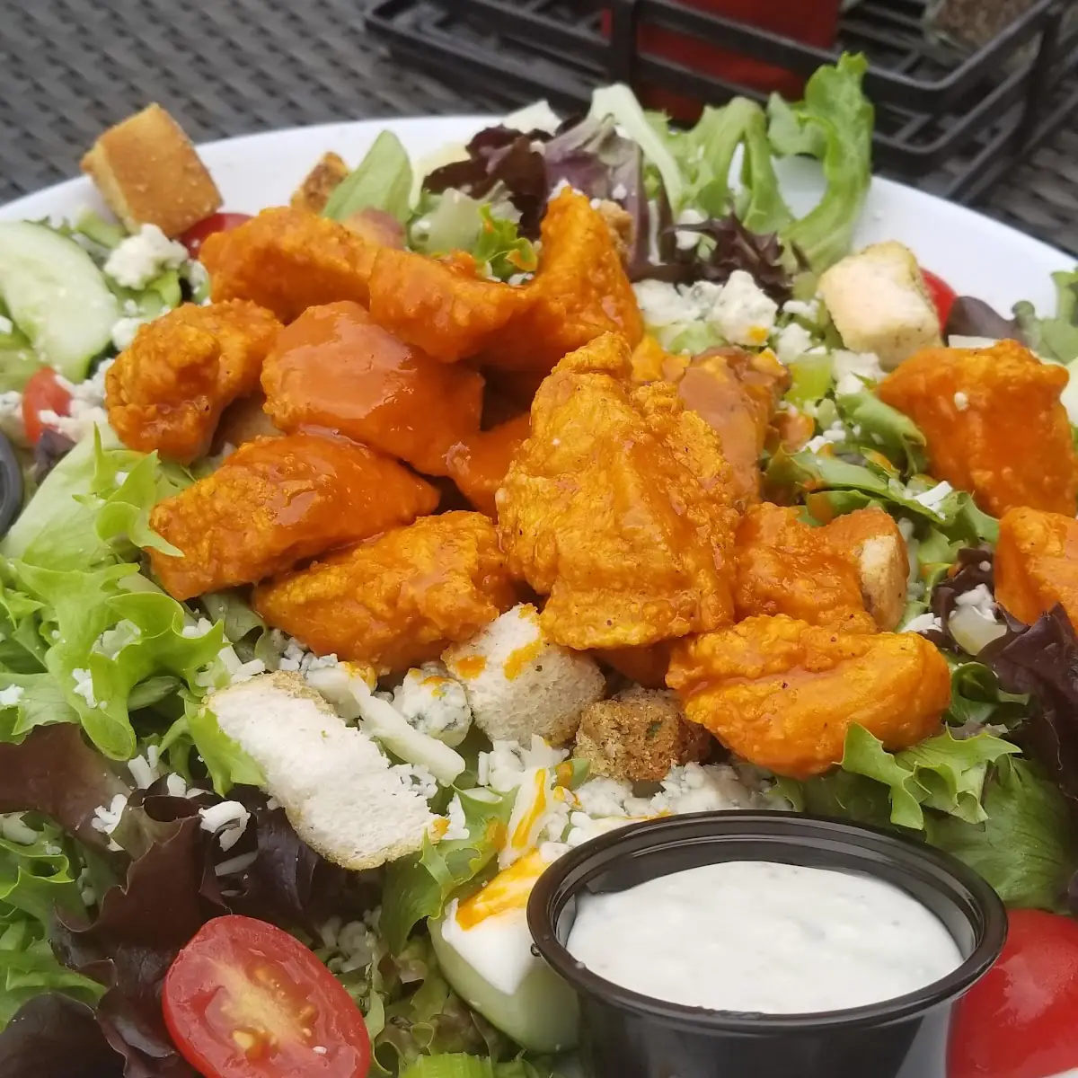Boneless Wing Salad