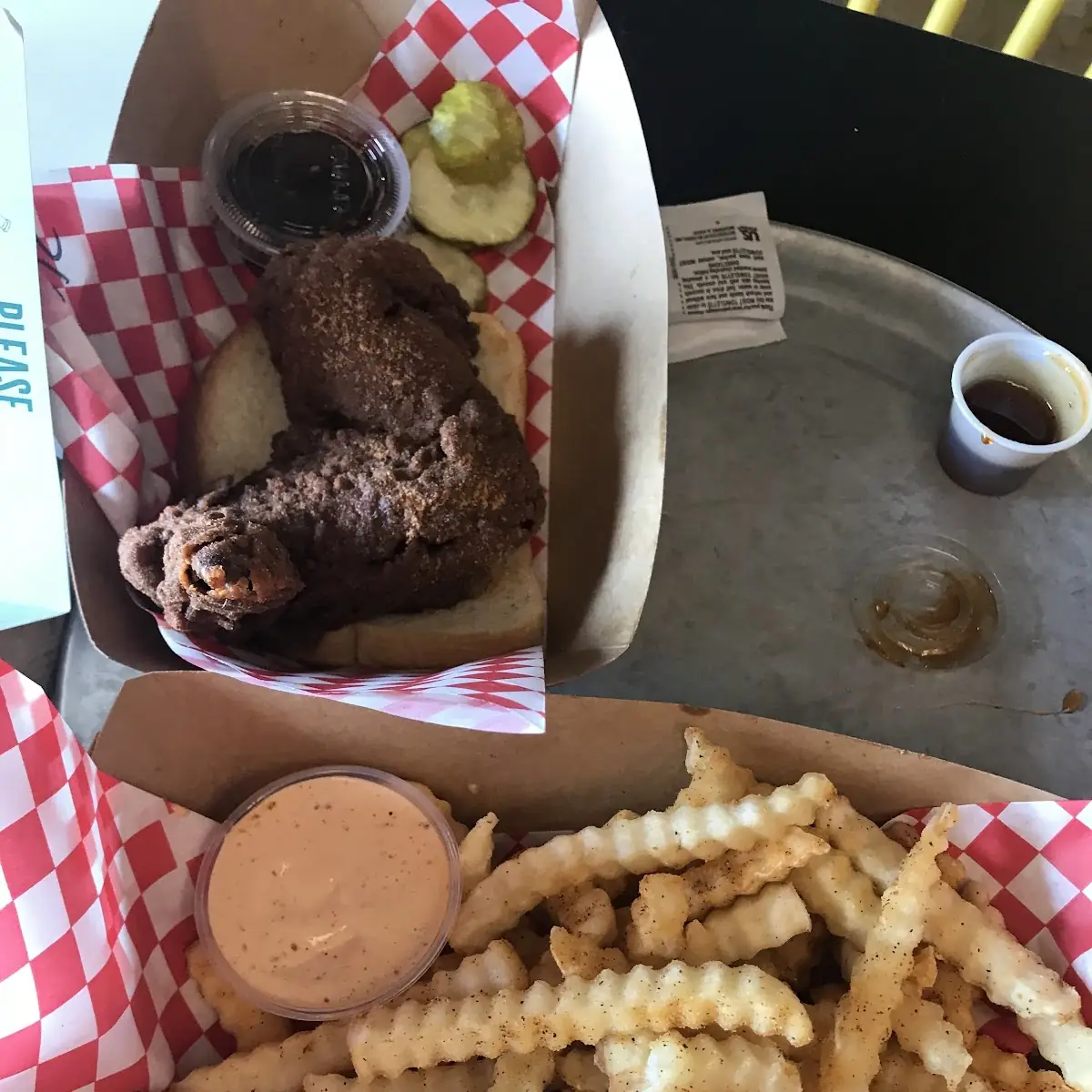 Spicy Chicken Tender Platter