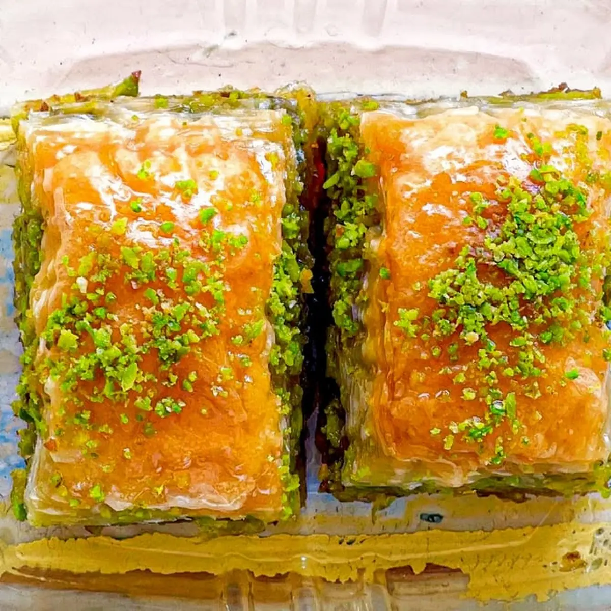 Double Pistachio Baklava 2 pcs