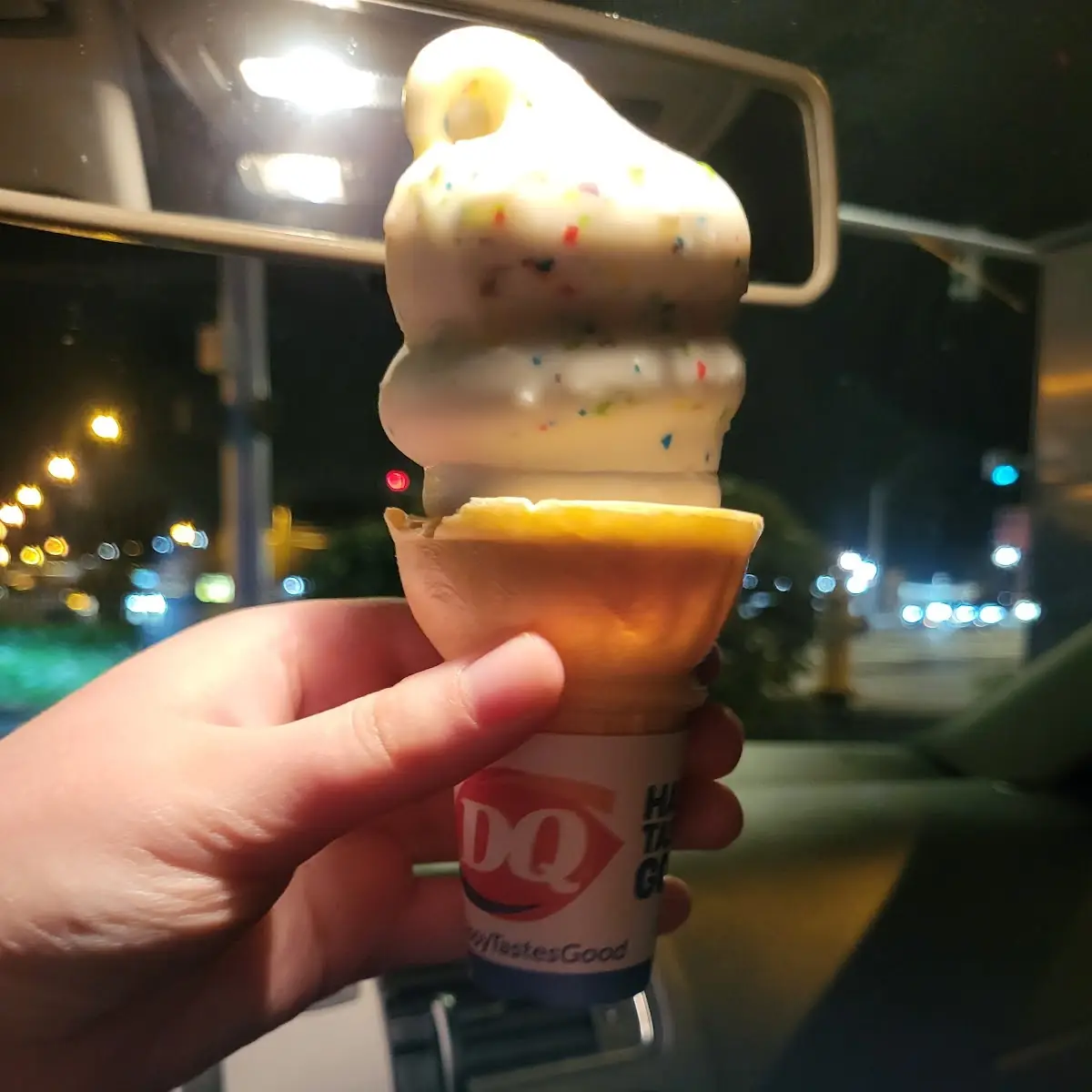 Cupcake Dipped Cone