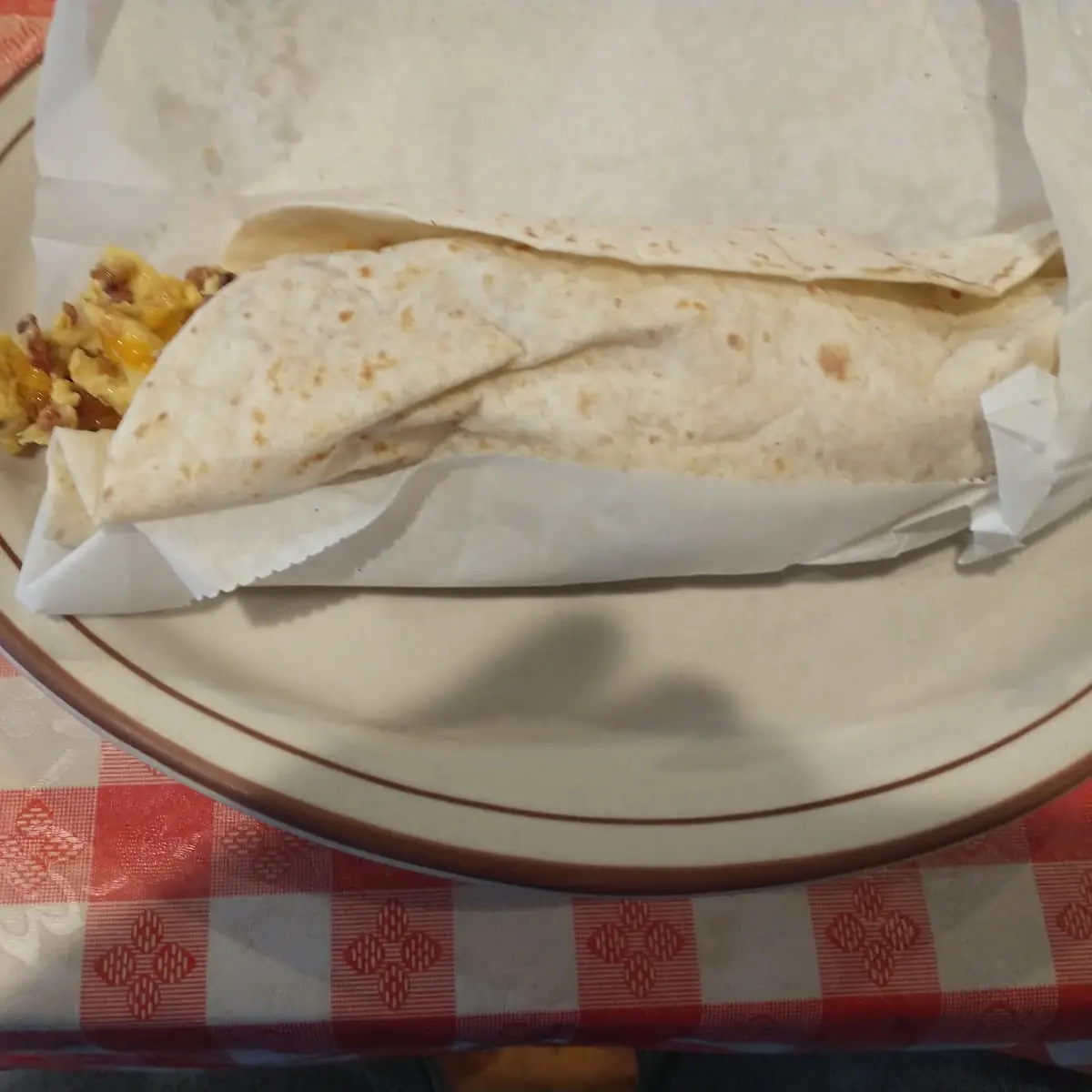 Bacon Breakfast Burrito