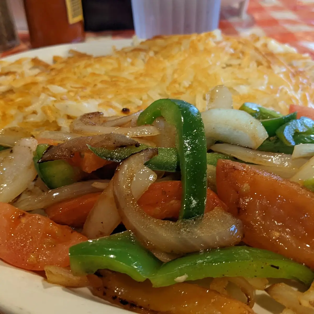 Hash Browns and Veggies