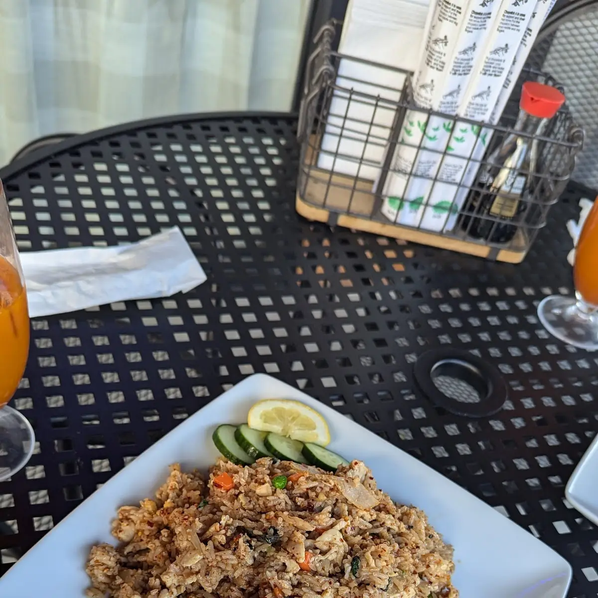 Thai Basil Fried Rice Chicken