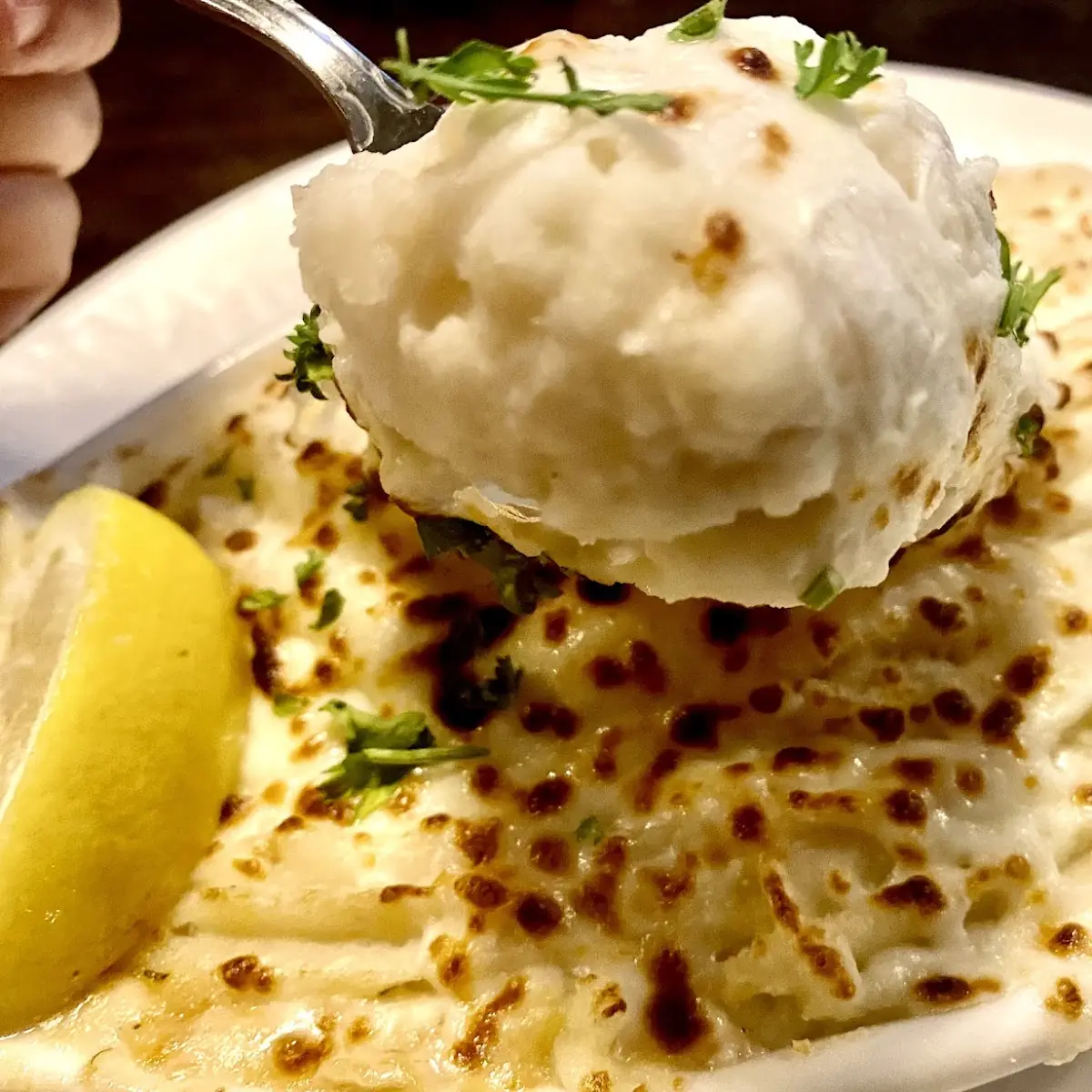 Mashed Potatoes and Cheese