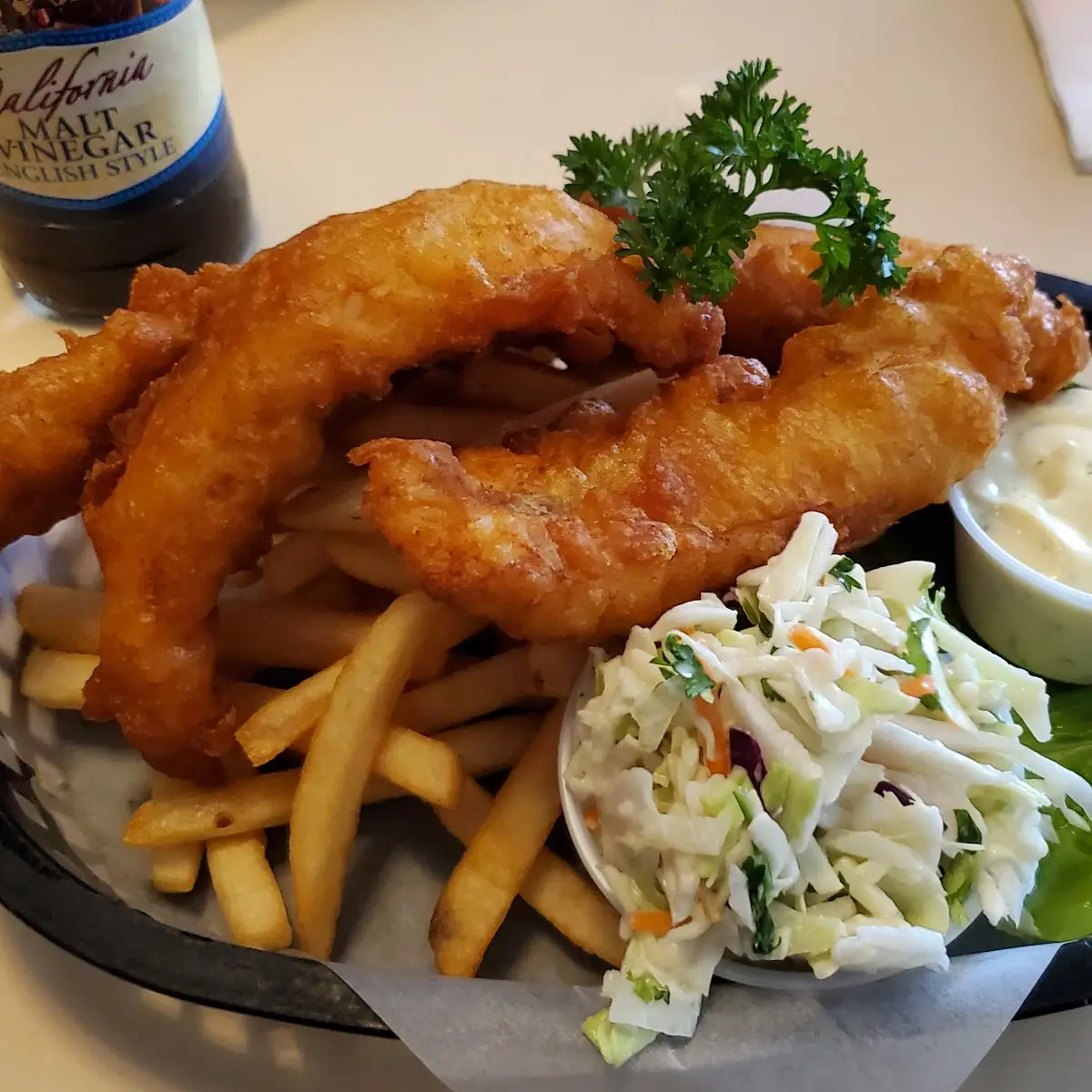 Fish and Baked Potato Instead of Chips