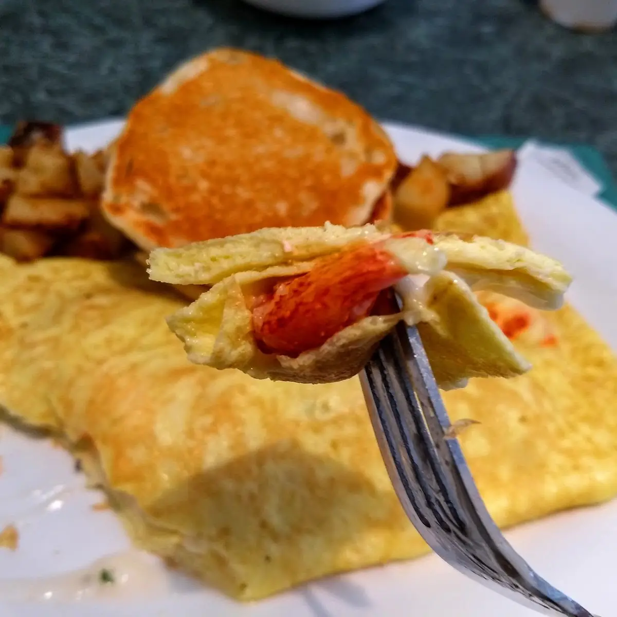 Scrambled Eggs and Lobster