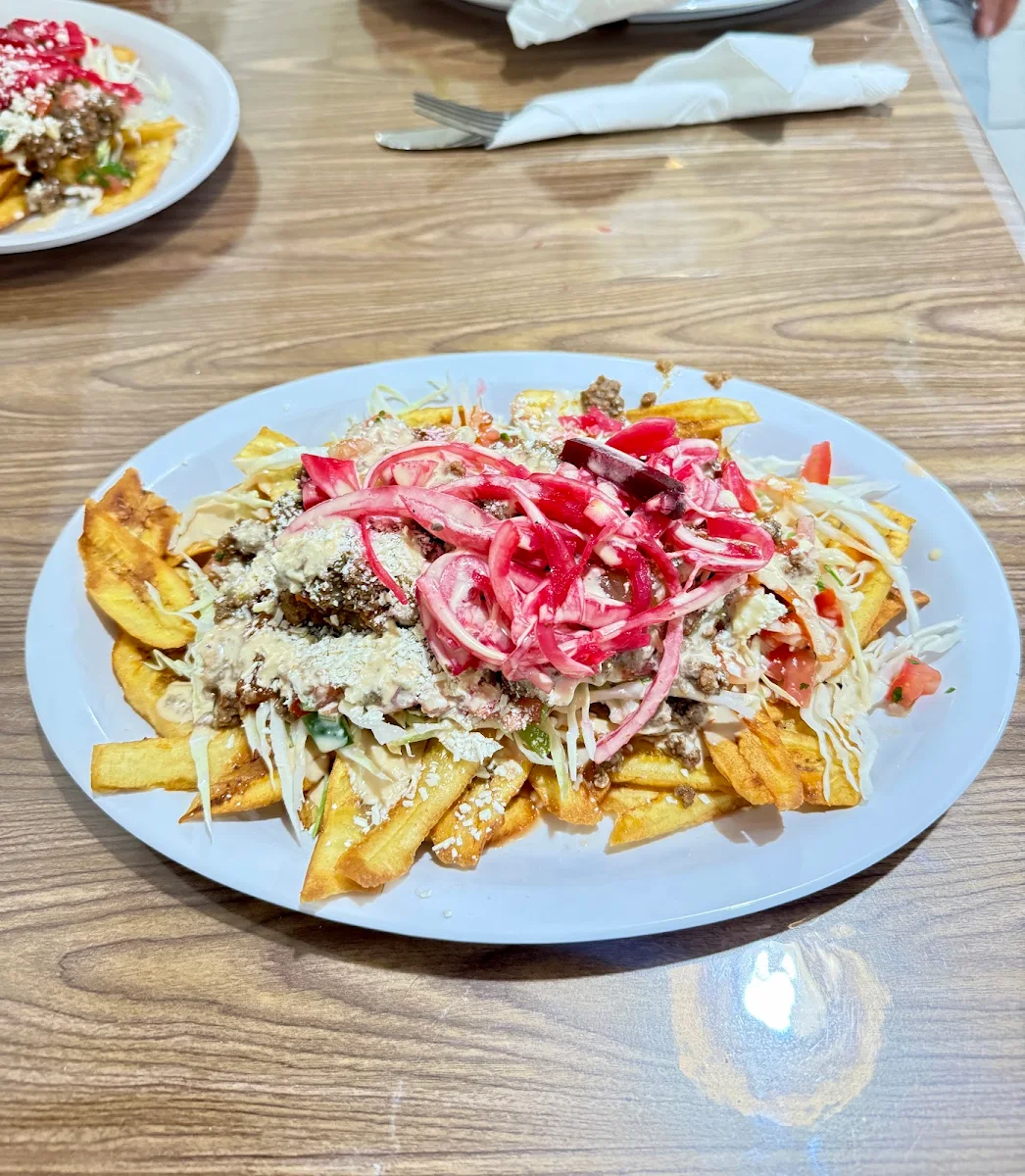 Tajadas Con Carne Molida