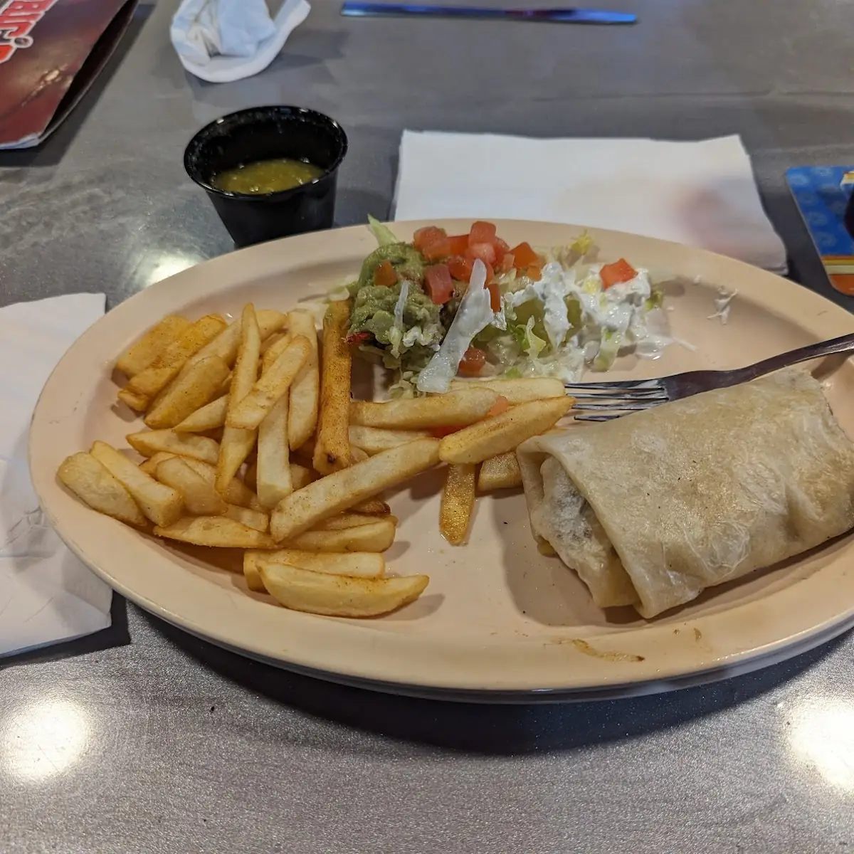Ric's Carne Asada Burrito