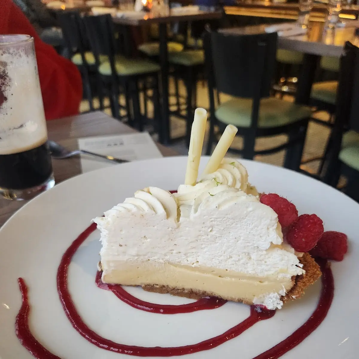 Key Lime Pie Slice