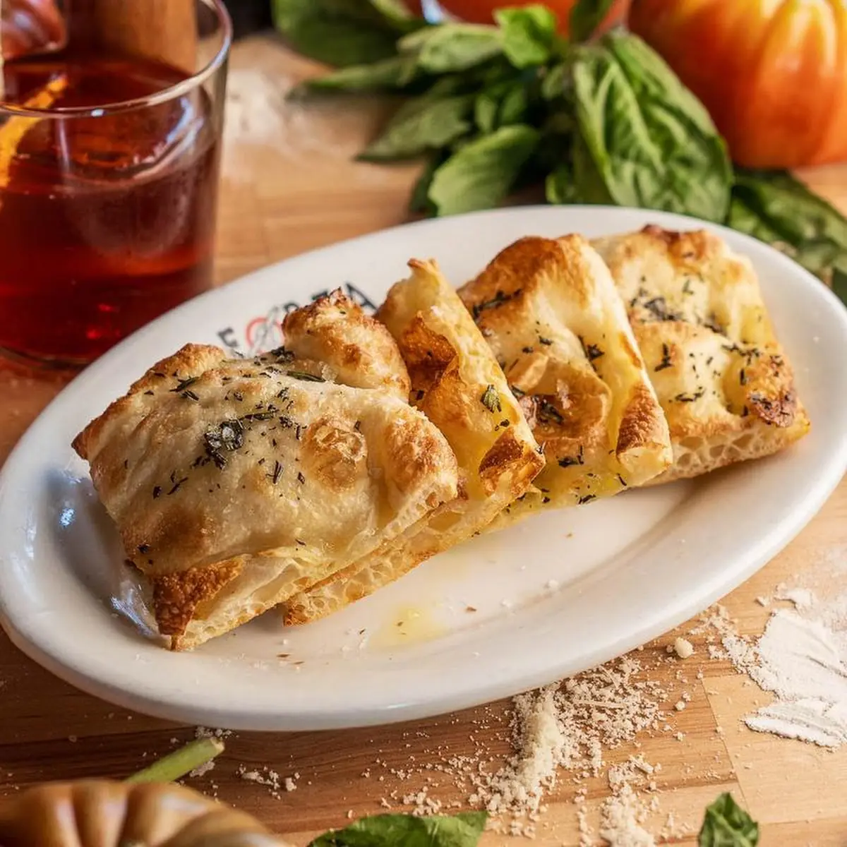 Focaccia Bread Service