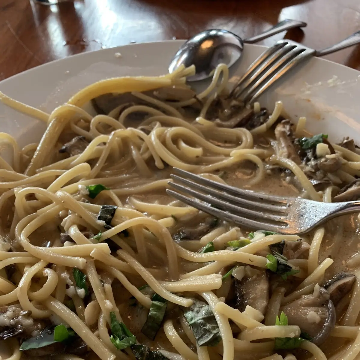 Wild Mushroom Pasta