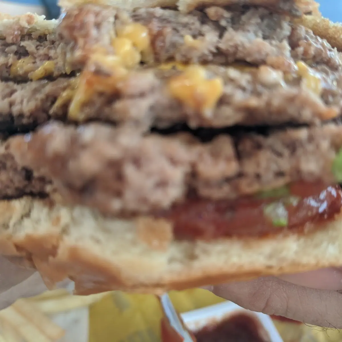 Triple Cheeseburger Deluxe