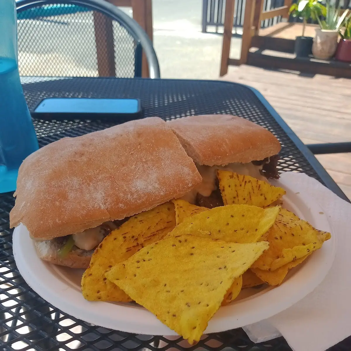 Vegan Philly Cheese Steak Sandwich