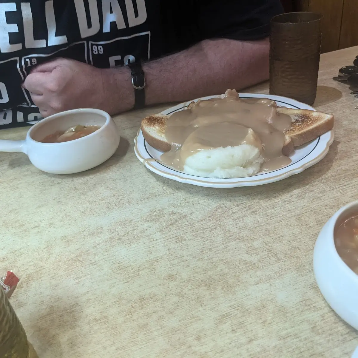 Open Faced Turkey Sandwich