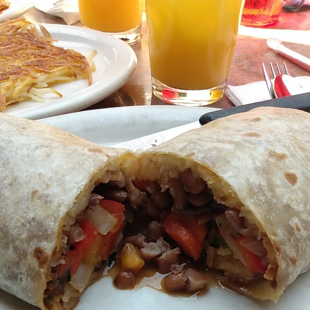 Hangover Breakfast Burrito