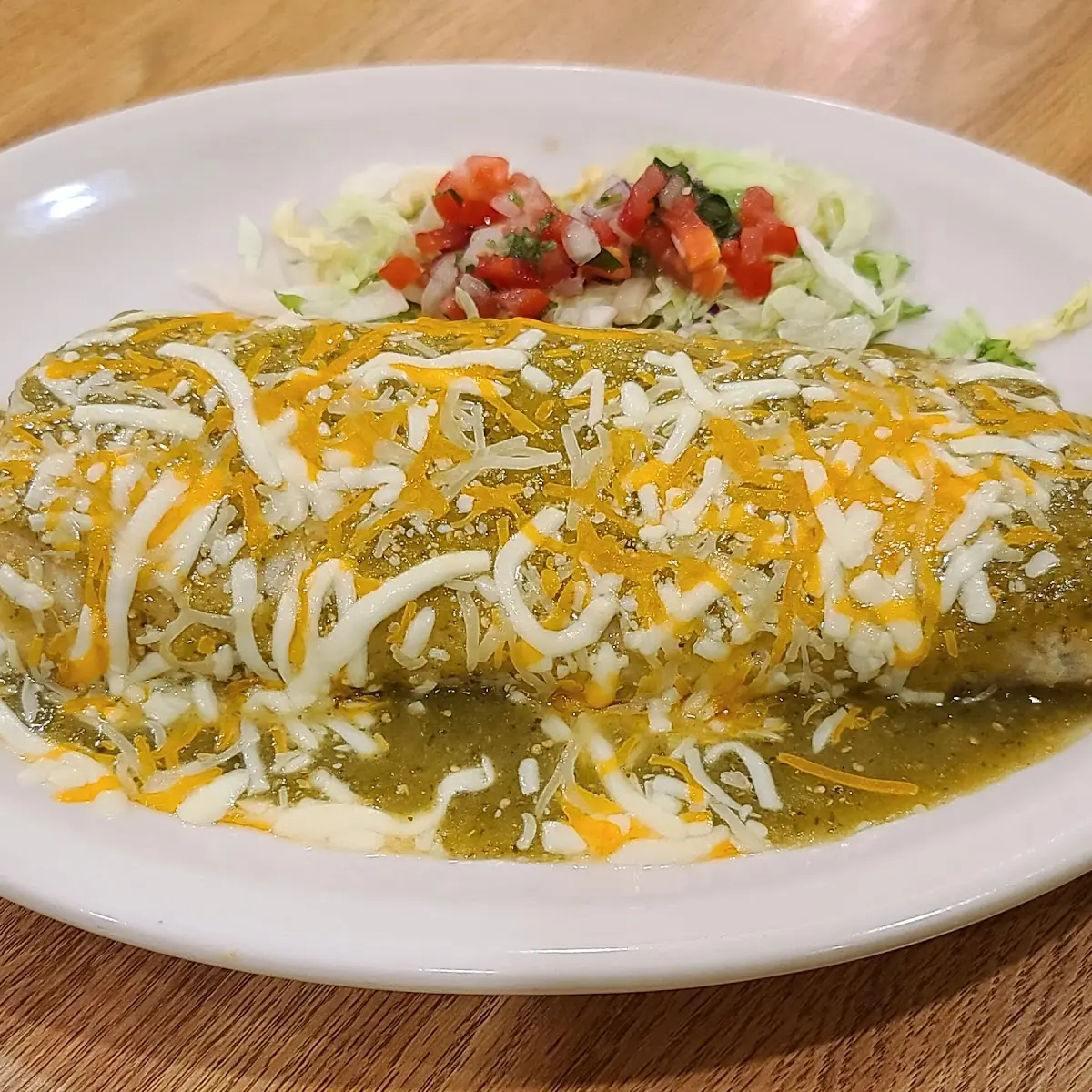 Chile Verde Burrito