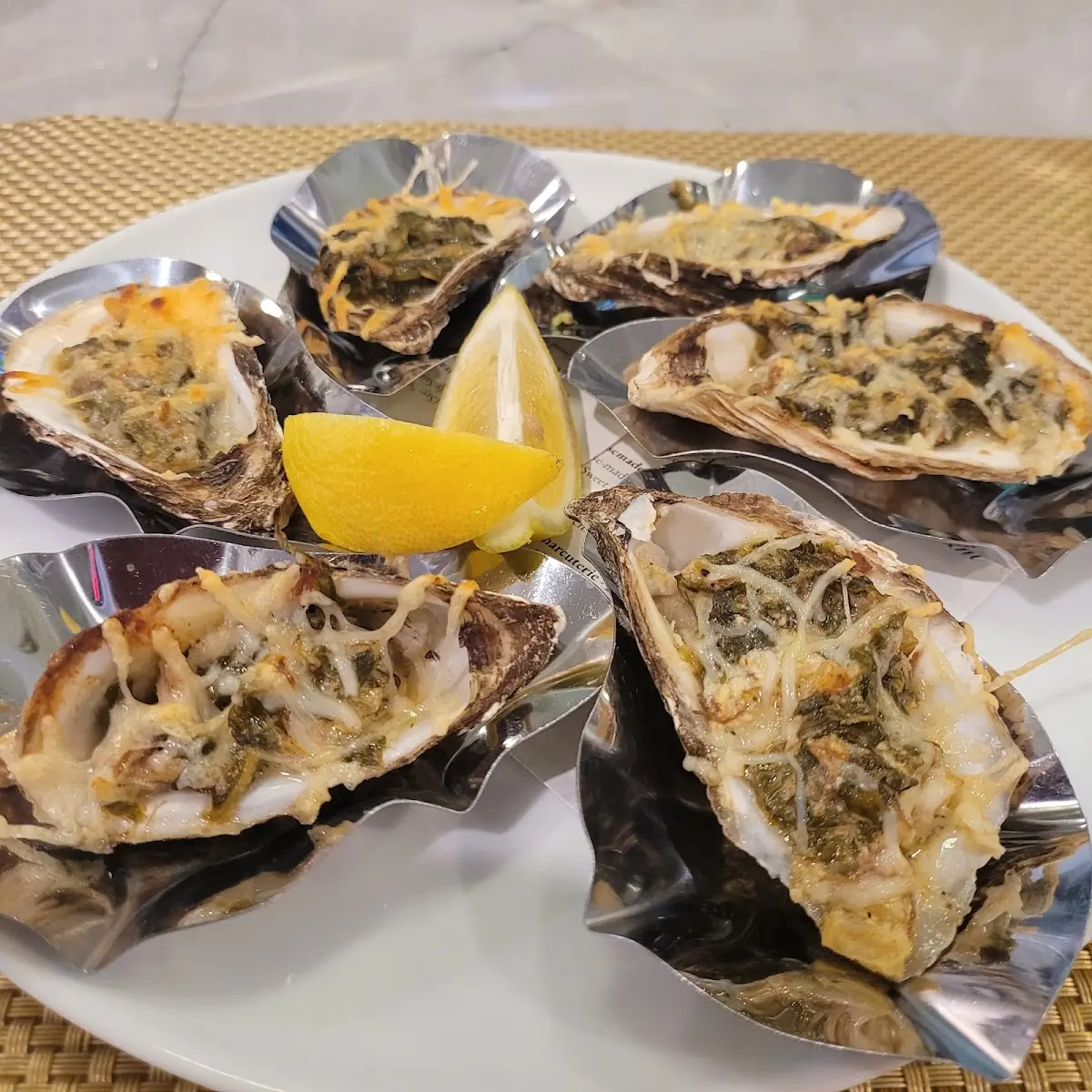 Oysters Rockefeller