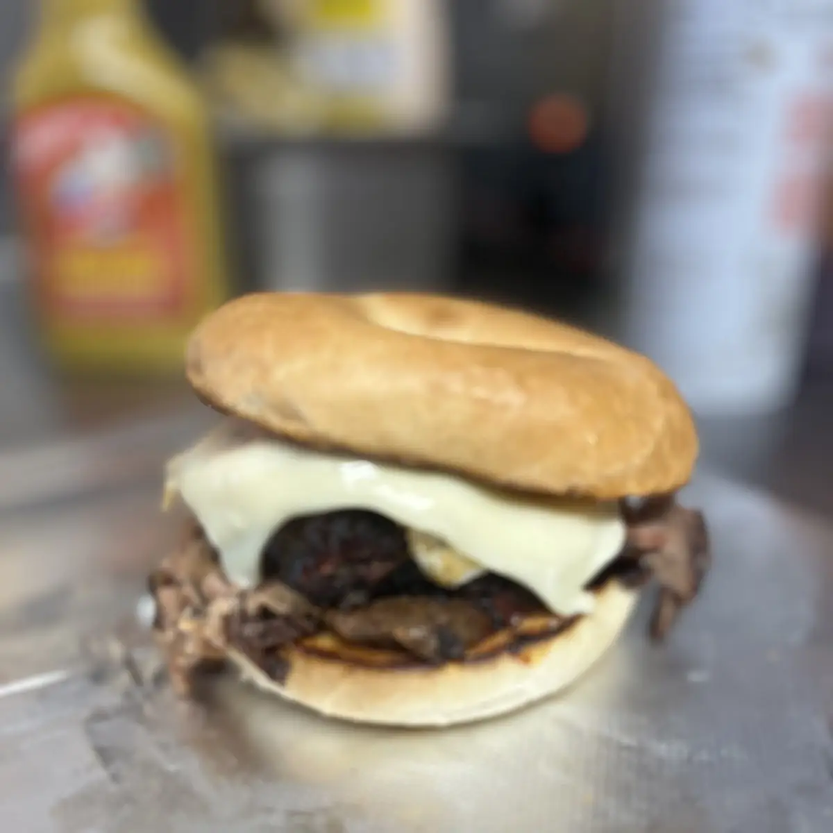 Grilled Cheese Deluxe Brisket