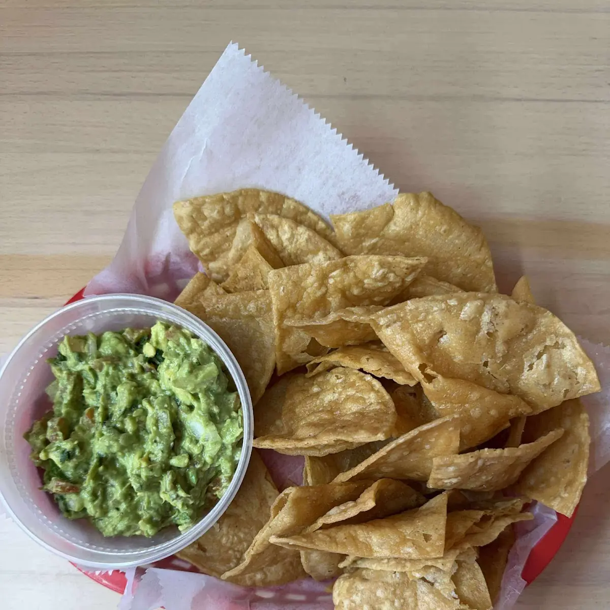 Chips and Guacamole 4oz