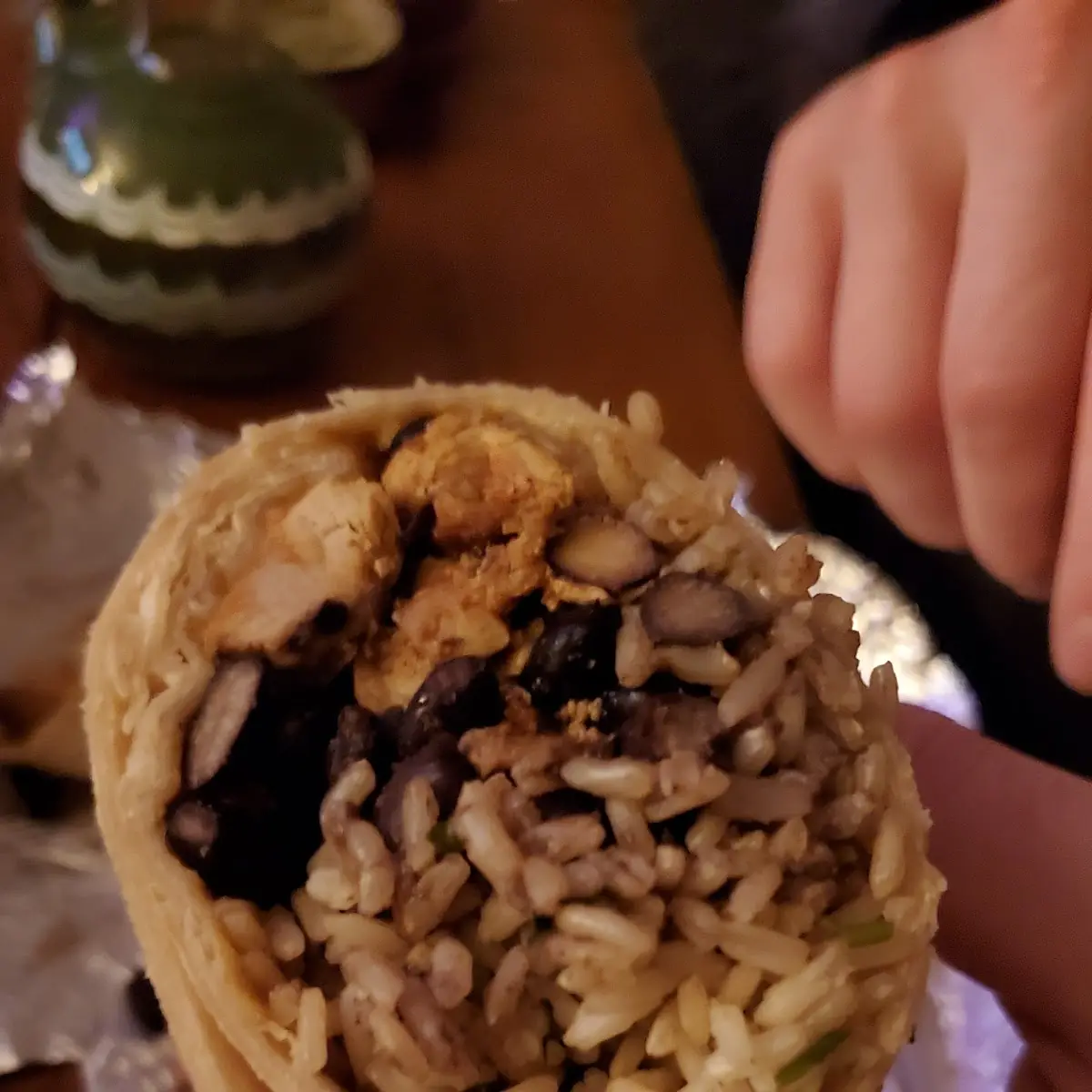 Chipotle Honey Chicken Burrito