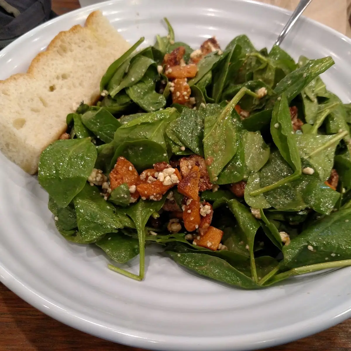 Autumn Spinach Salad