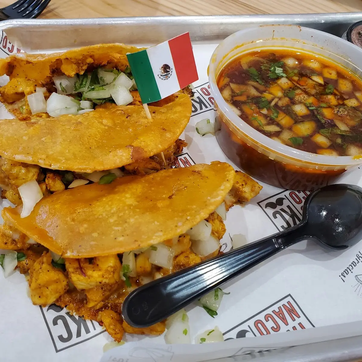 Chicken Burria Tacos